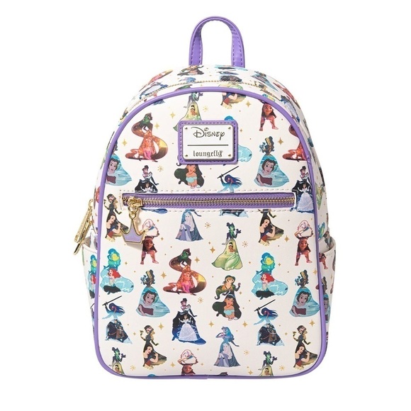 Loungefly Exclusive Disney Princesses Dress Mini Backpack - Picture 1 of 6